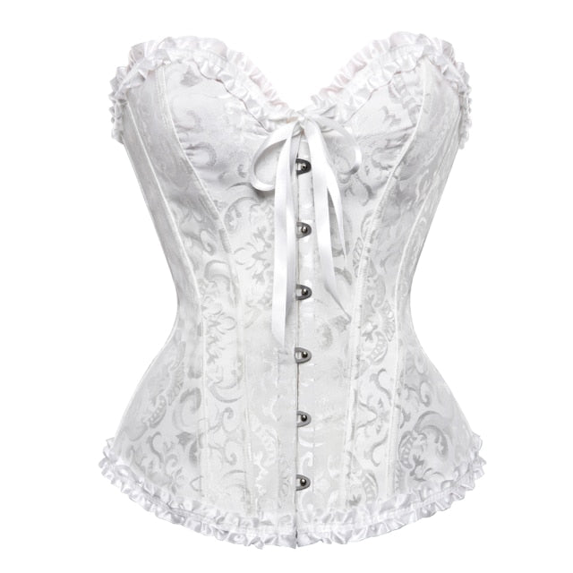 Hook Lace Waist Training Corset