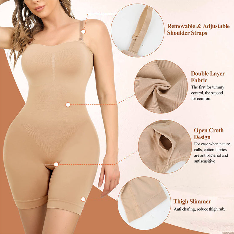 Strapless Seamless Bodysuit Shapewear