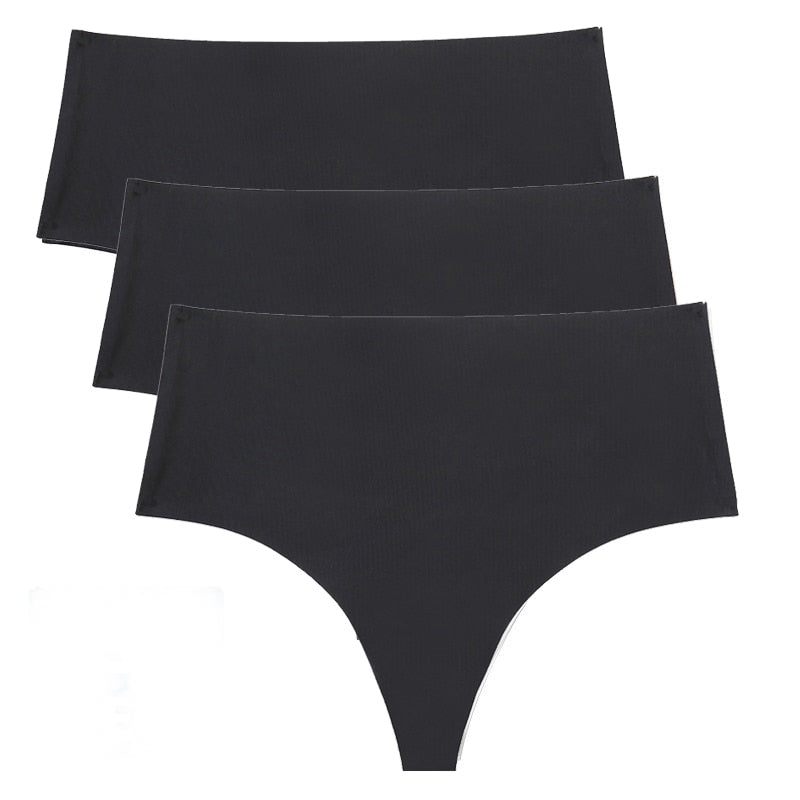 Essentials High Rise Seamless Thongs