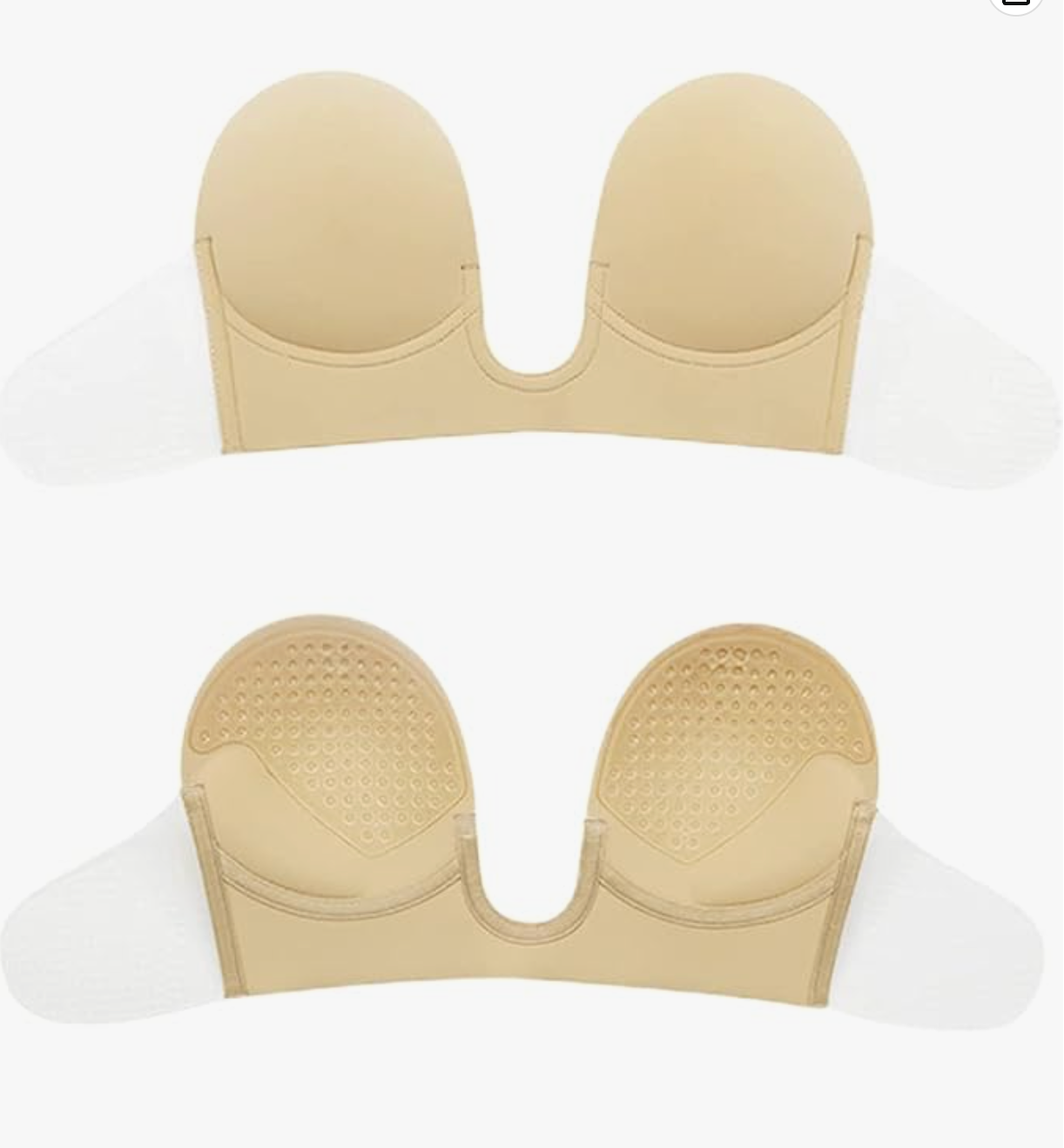 Strapless Invisible Push Up Plunge Bra