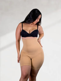 Faja moldeadora de cintura alta sin costuras