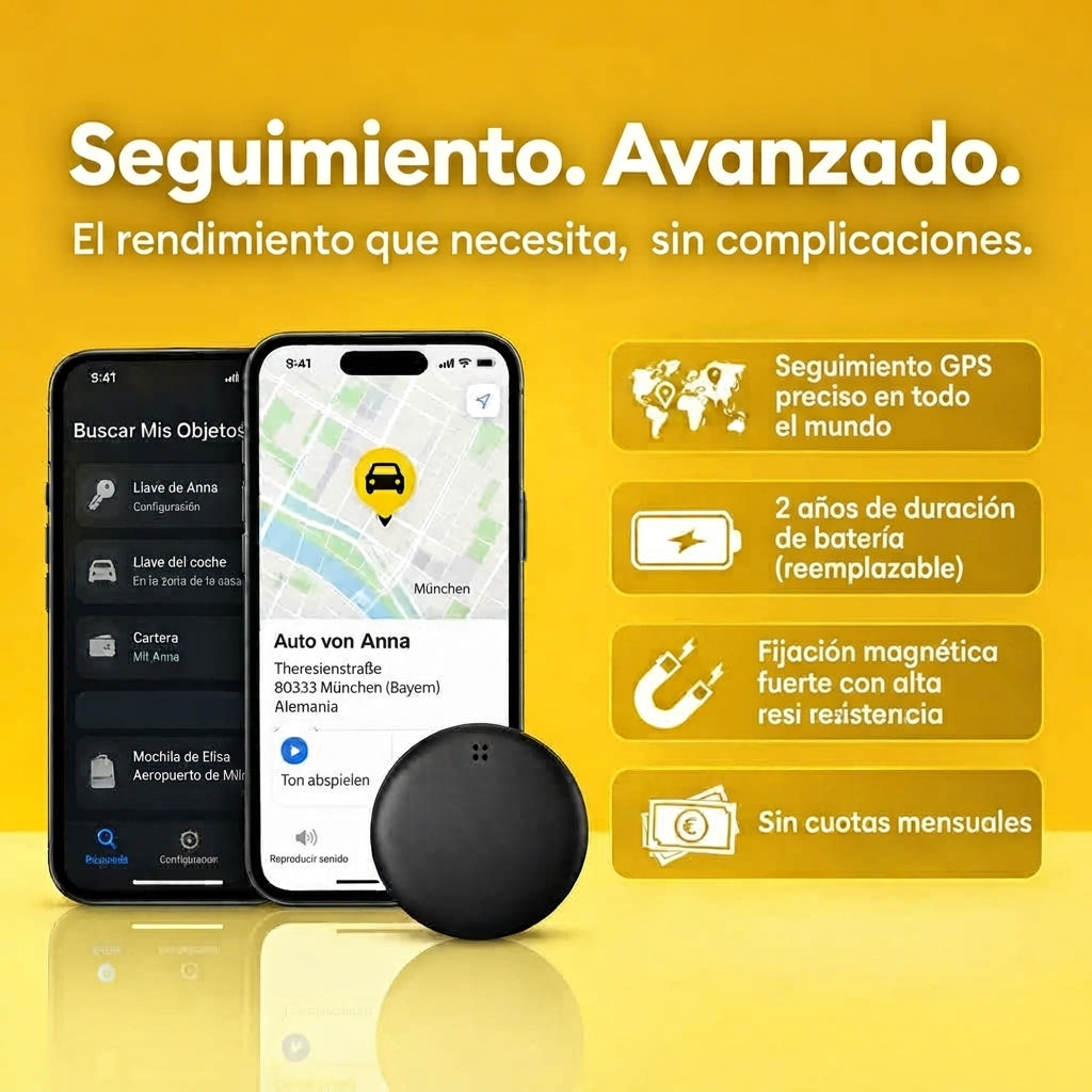 StarTag – Localización GPS precisa, 1 año de batería, imán potente, sin cuotas mensuales