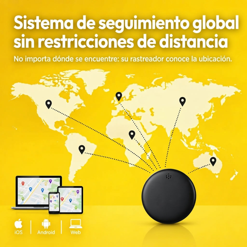 Sistema de localización global sin límite de distancia