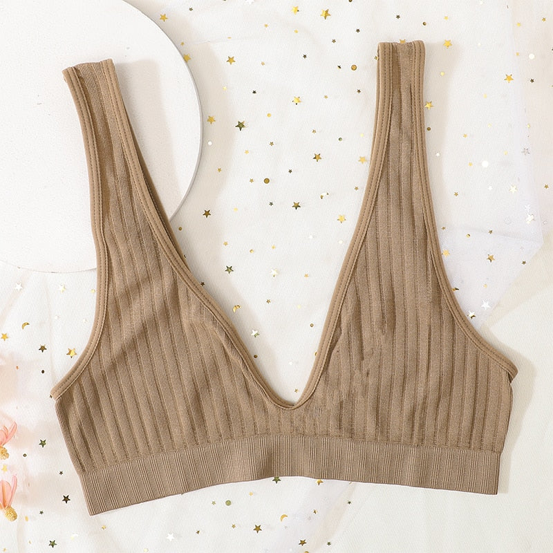 Plunge Neck Comfshape Bralette