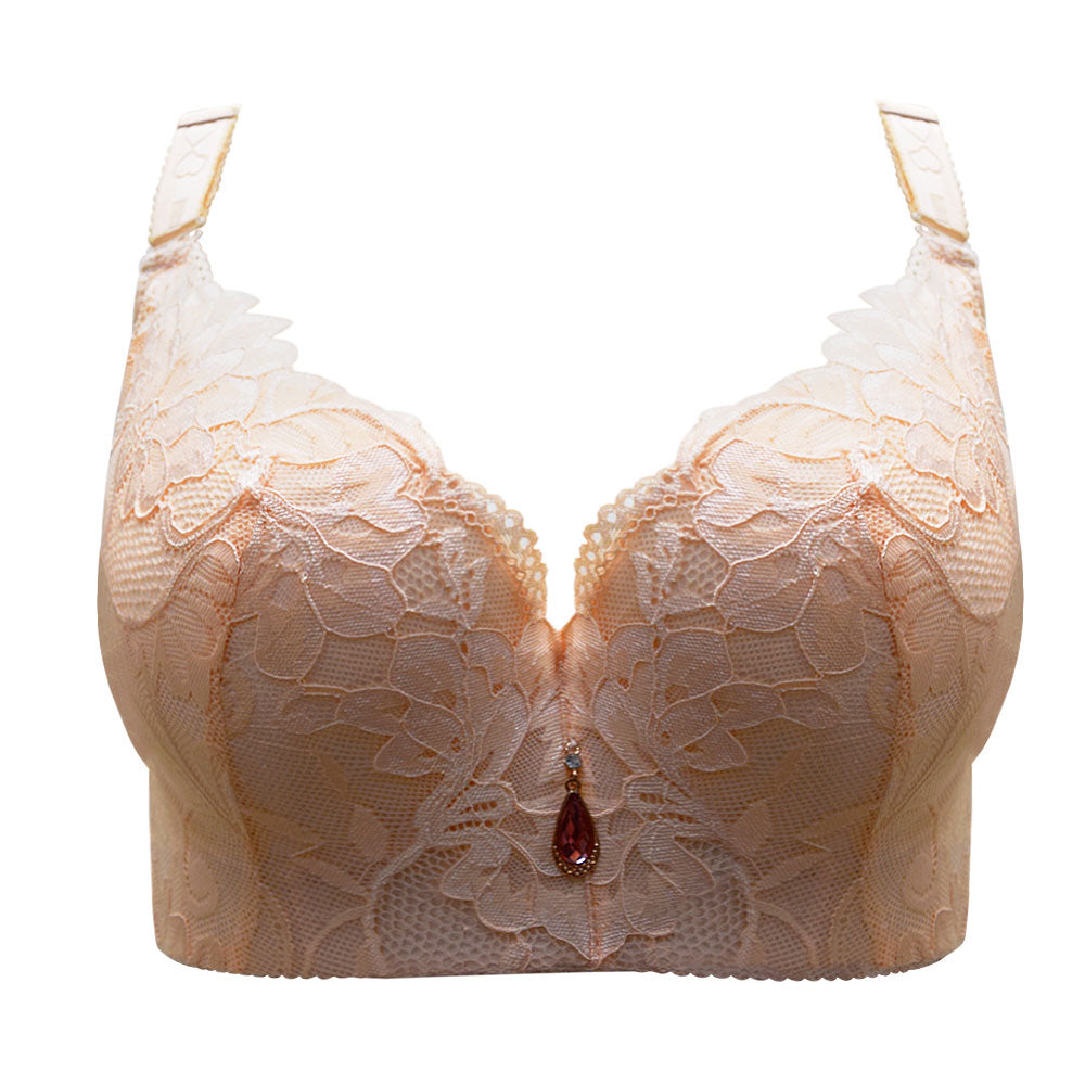 Push Up Lace Plus Size Bra