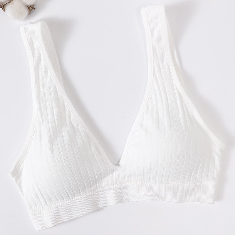 Plunge Neck Comfshape Bralette