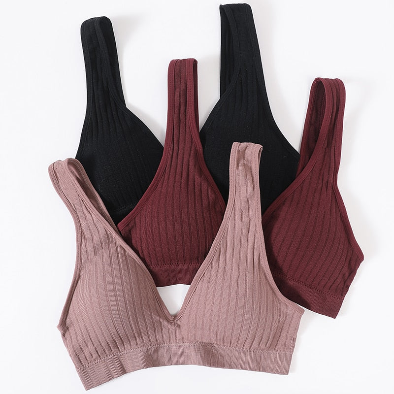 Plunge Neck Comfshape Bralette