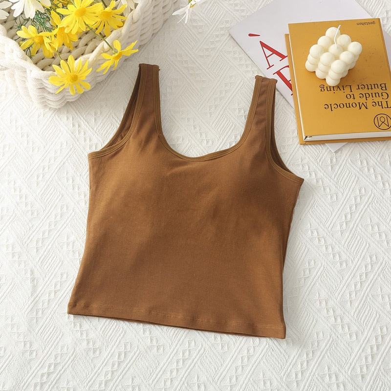Essentials Tank Top Open Back