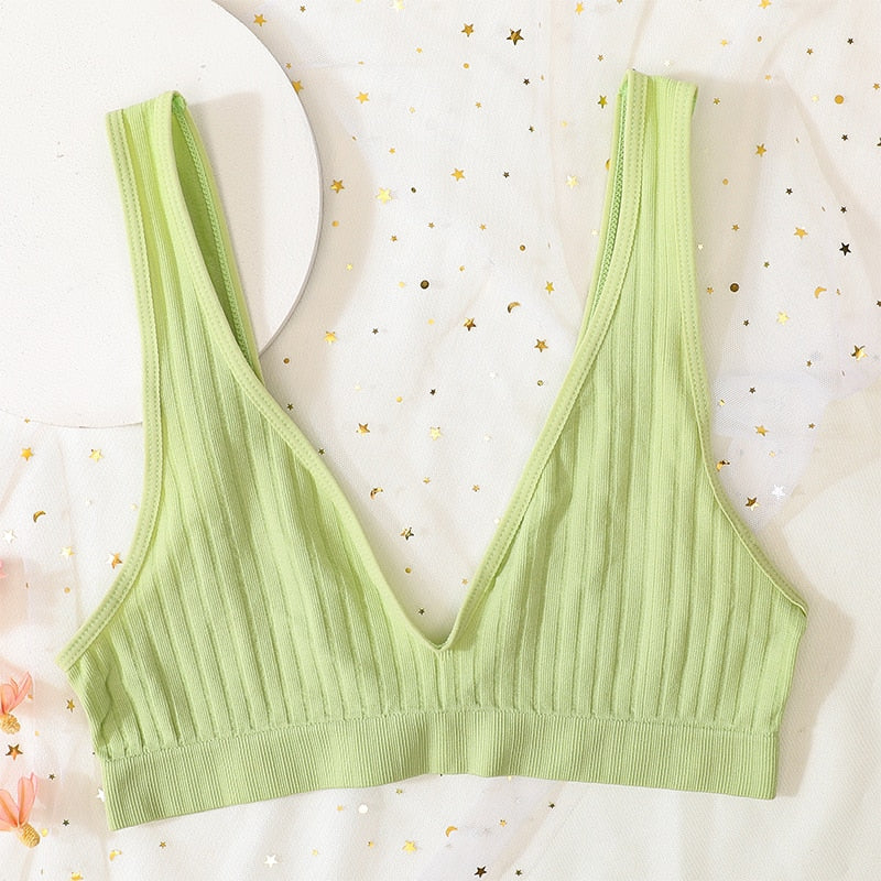 Plunge Neck Comfshape Bralette