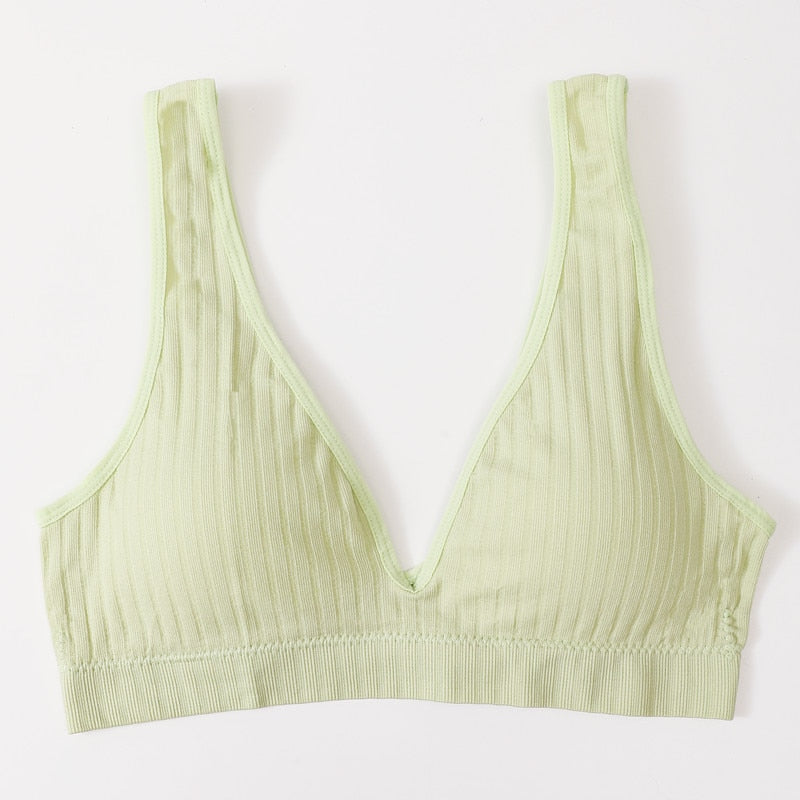 Plunge Neck Comfshape Bralette