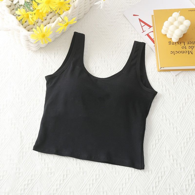 Essentials Tank Top Open Back