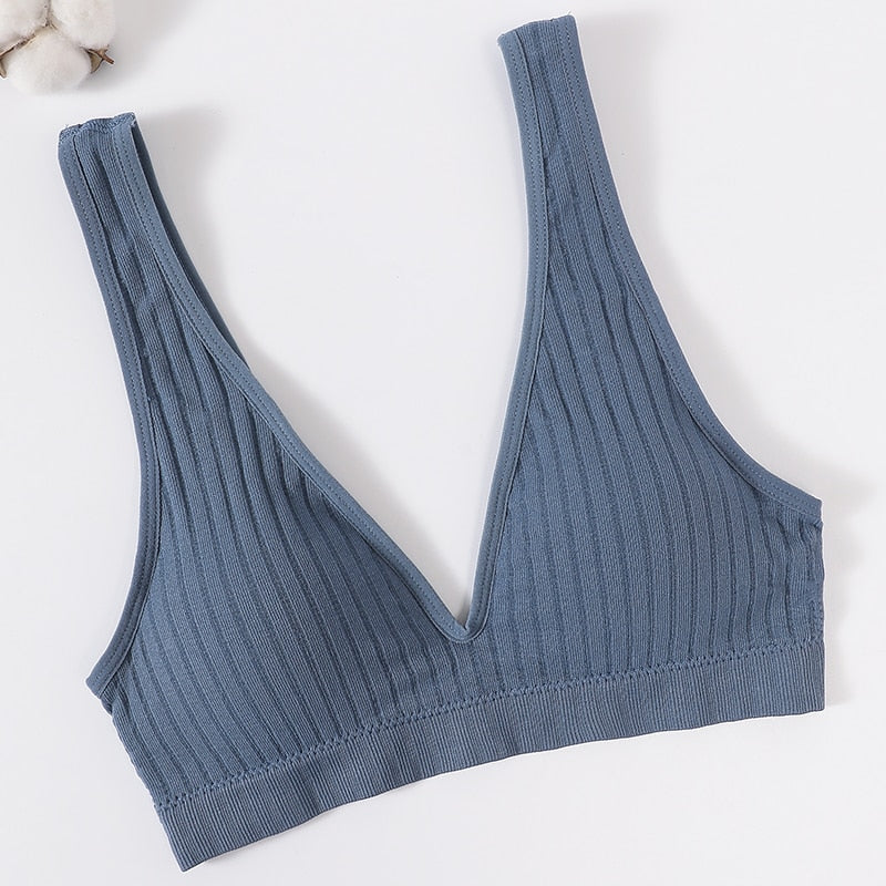 Plunge Neck Comfshape Bralette