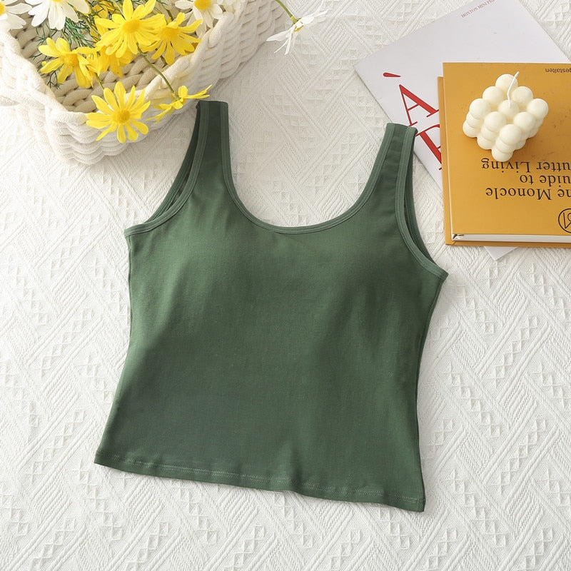 Essentials Tank Top Open Back