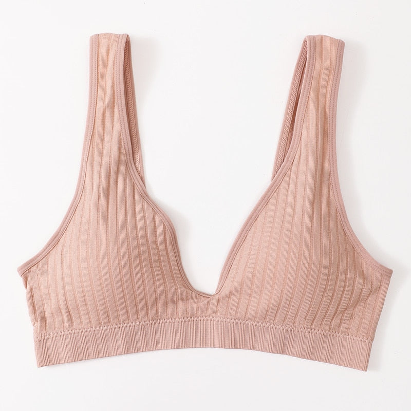 Plunge Neck Comfshape Bralette