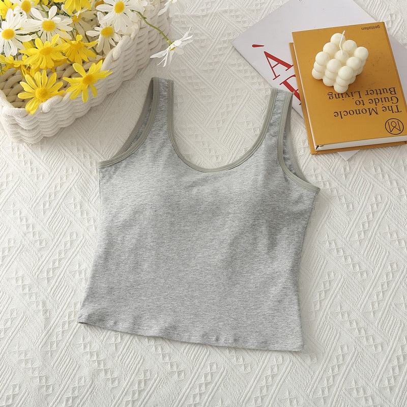 Essentials Tank Top Open Back