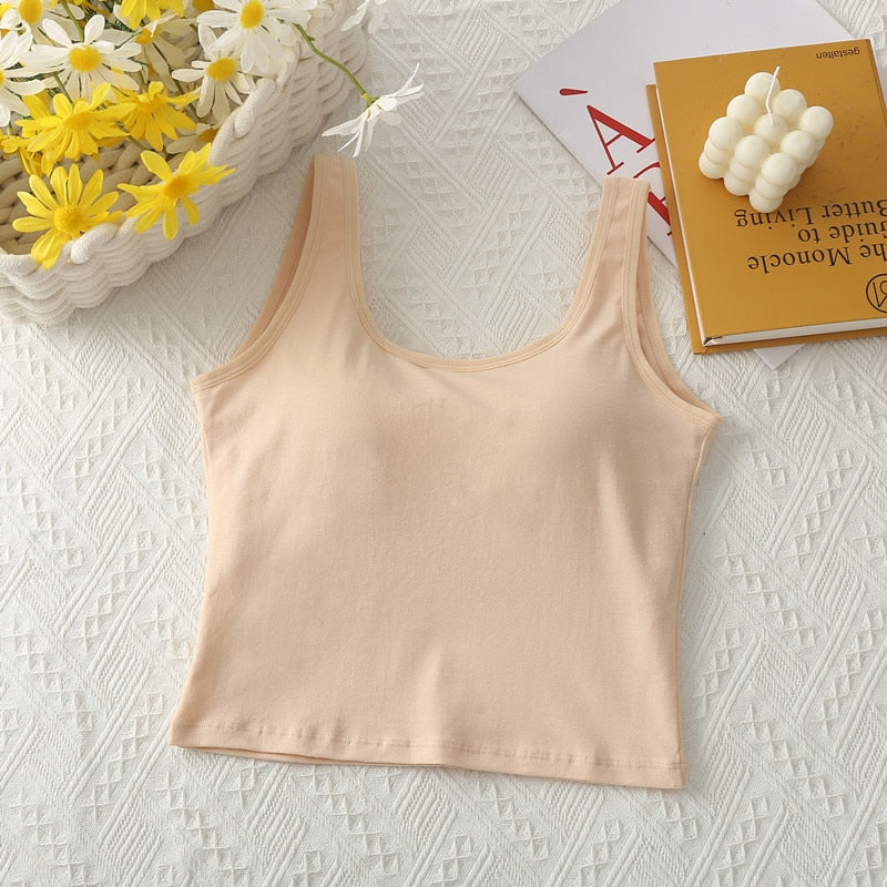 Essentials Tank Top Open Back