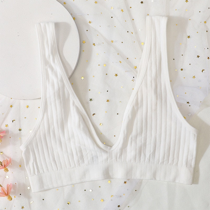Plunge Neck Comfshape Bralette