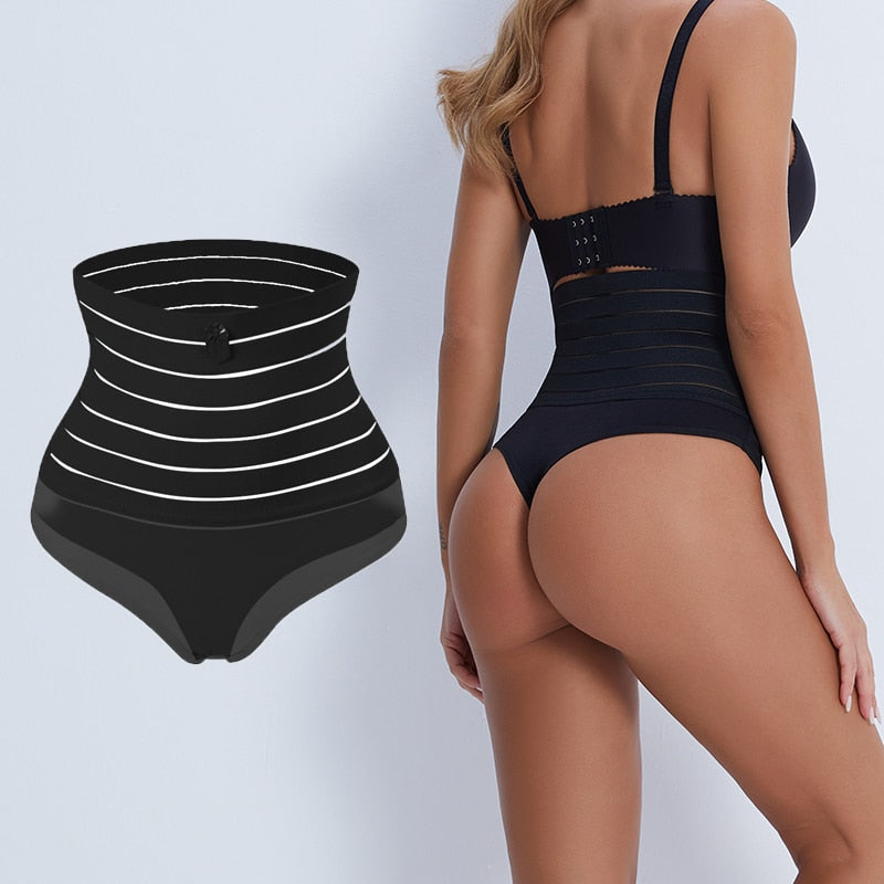 Firm High Waist Shaper Thong