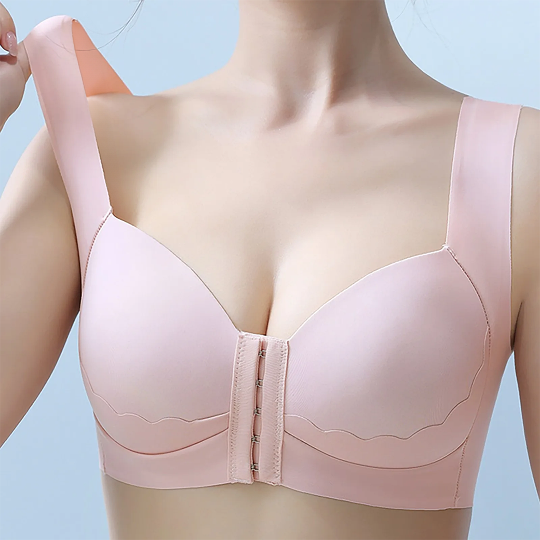 Front Closure Seamless Bra Plus Size