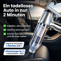 D50 Pro reinigt ein Auto in nur 2 Minuten