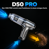 D50 Pro: Saugen und Blasen in einem einzigen Gerät