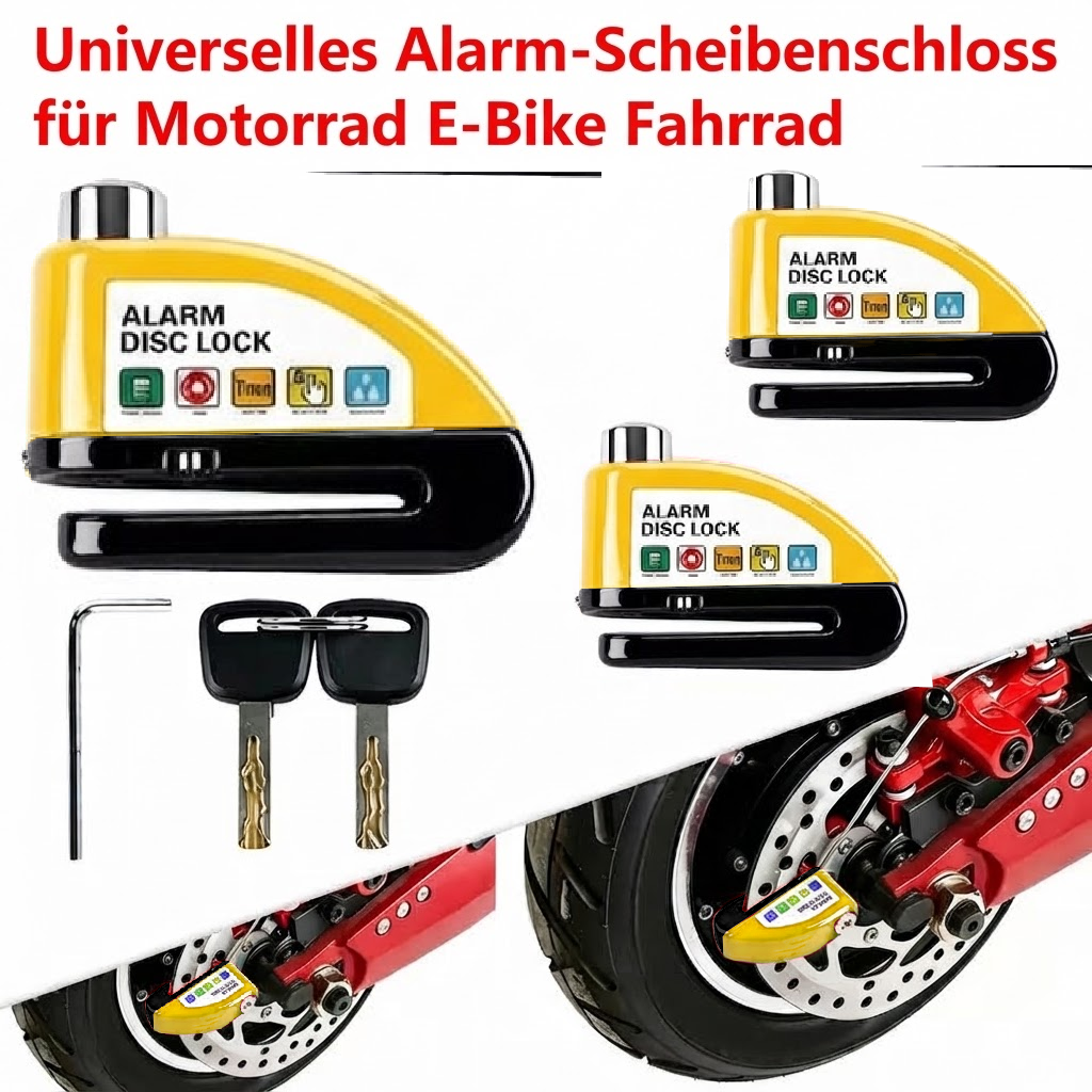 Perfect Guard – Bremsscheibenschloss mit Alarm