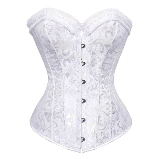 Hook Lace Waist Training Corset