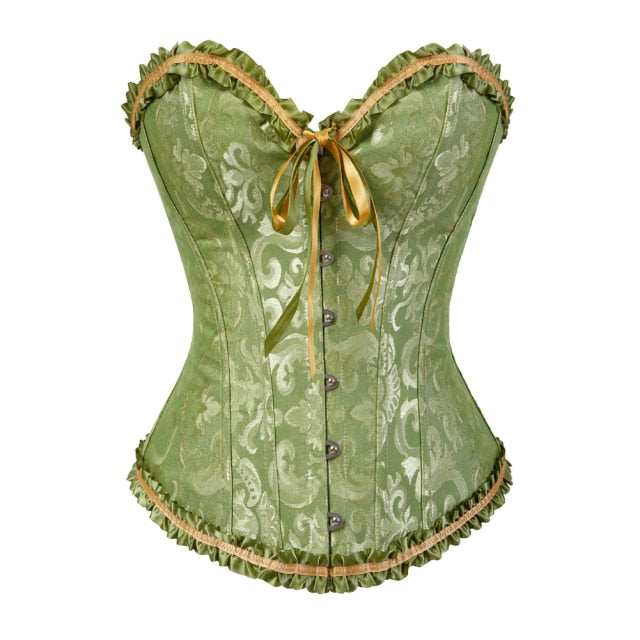 Hook Lace Waist Training Corset