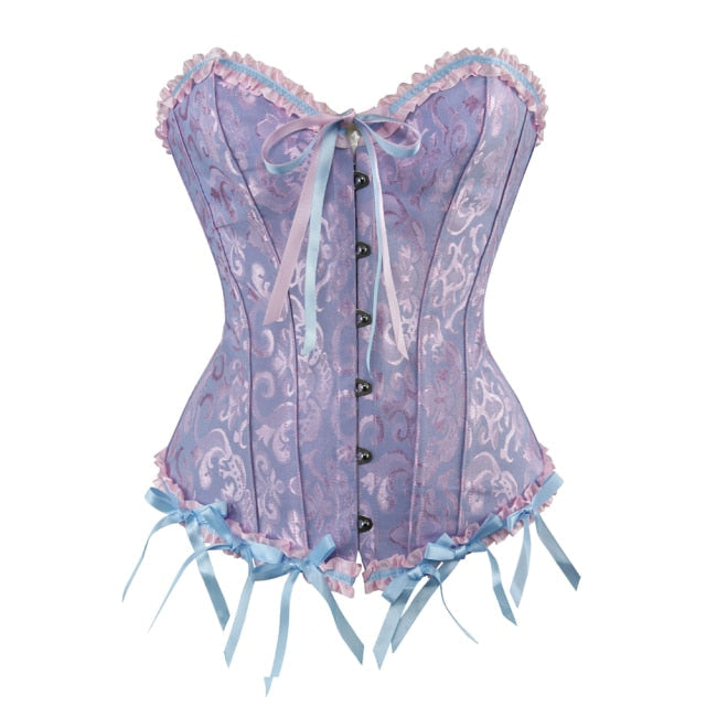 Hook Lace Waist Training Corset
