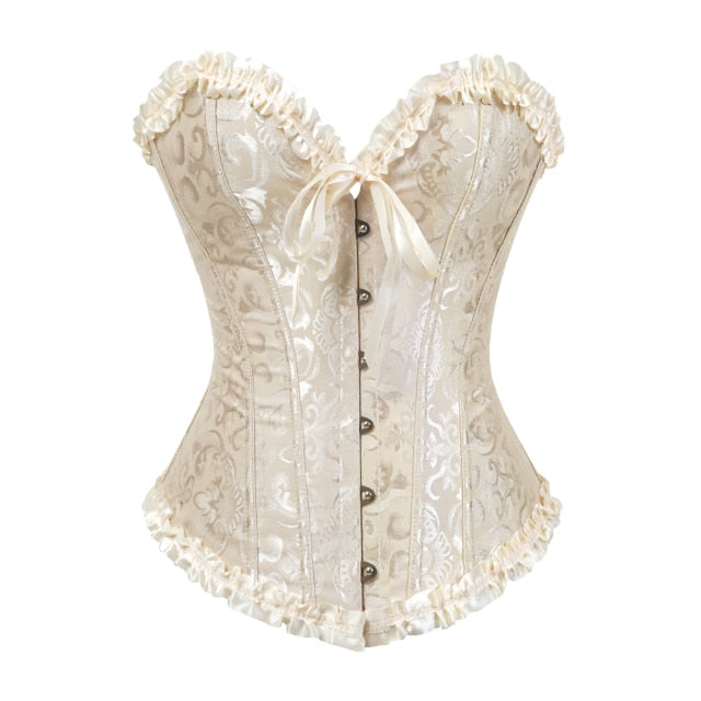 Hook Lace Waist Training Corset