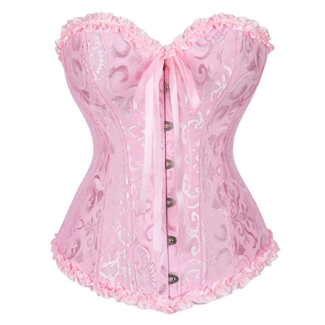 Hook Lace Waist Training Corset